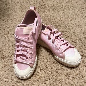 adidas Light Pink Women's Nizza Platform Sneakers